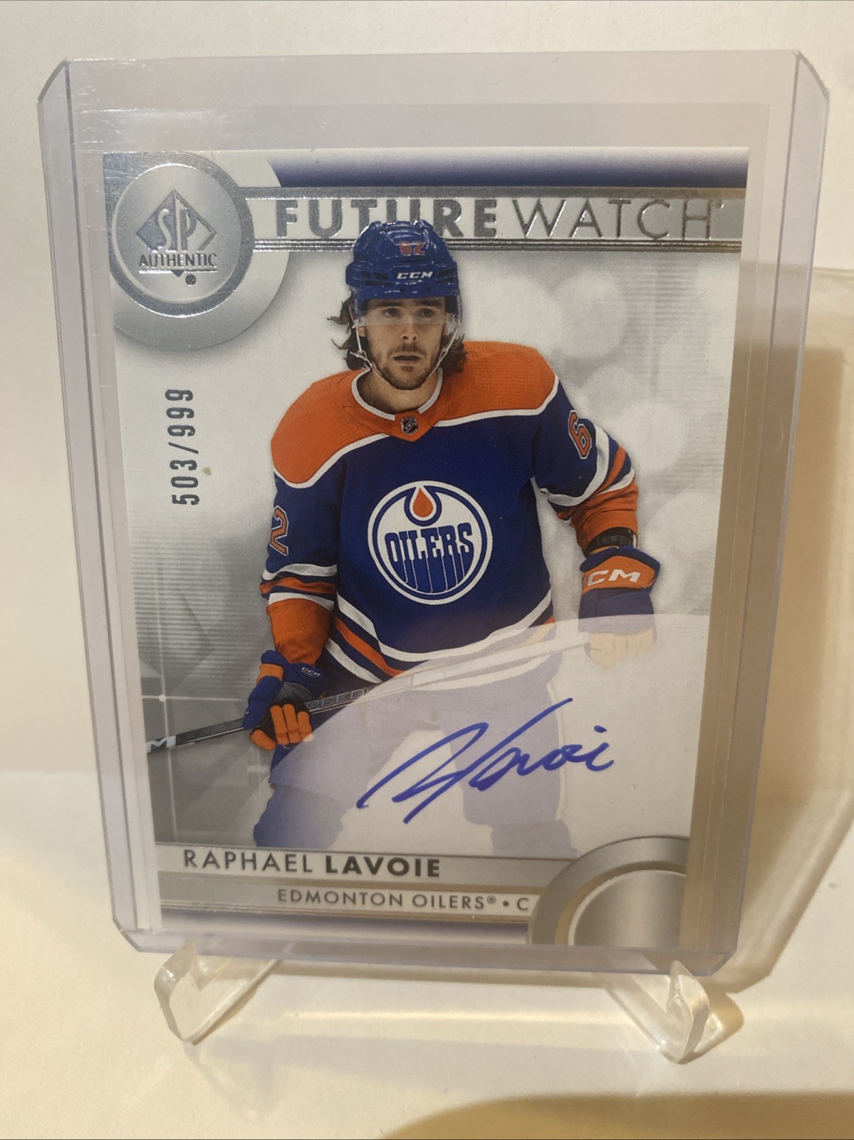 Raphael Lavoie 2023-24 SP Authentic Future Watch Auto 883/999 #171