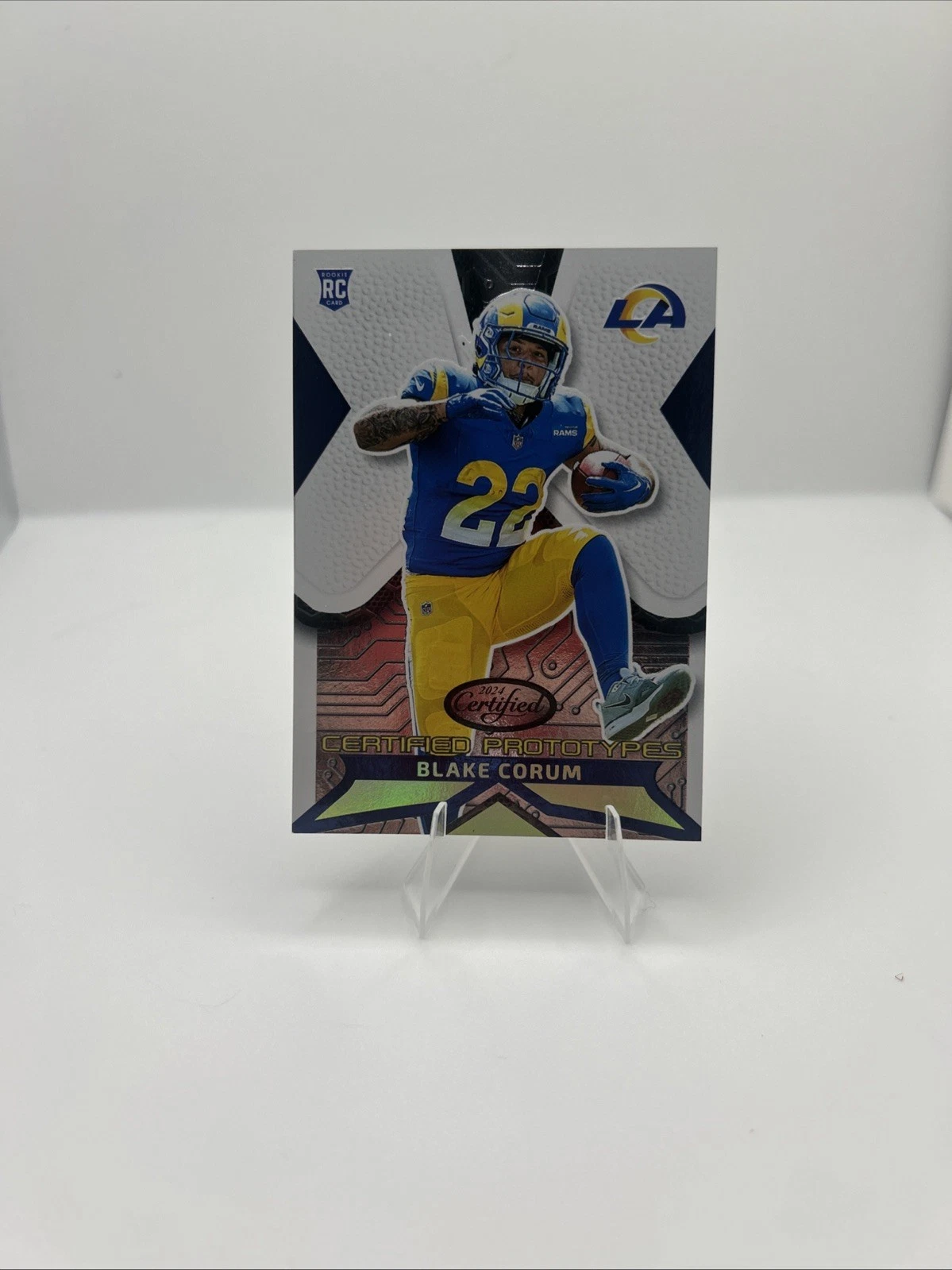 Blake Corum Panini Certified Certified Prototypes #11 Base