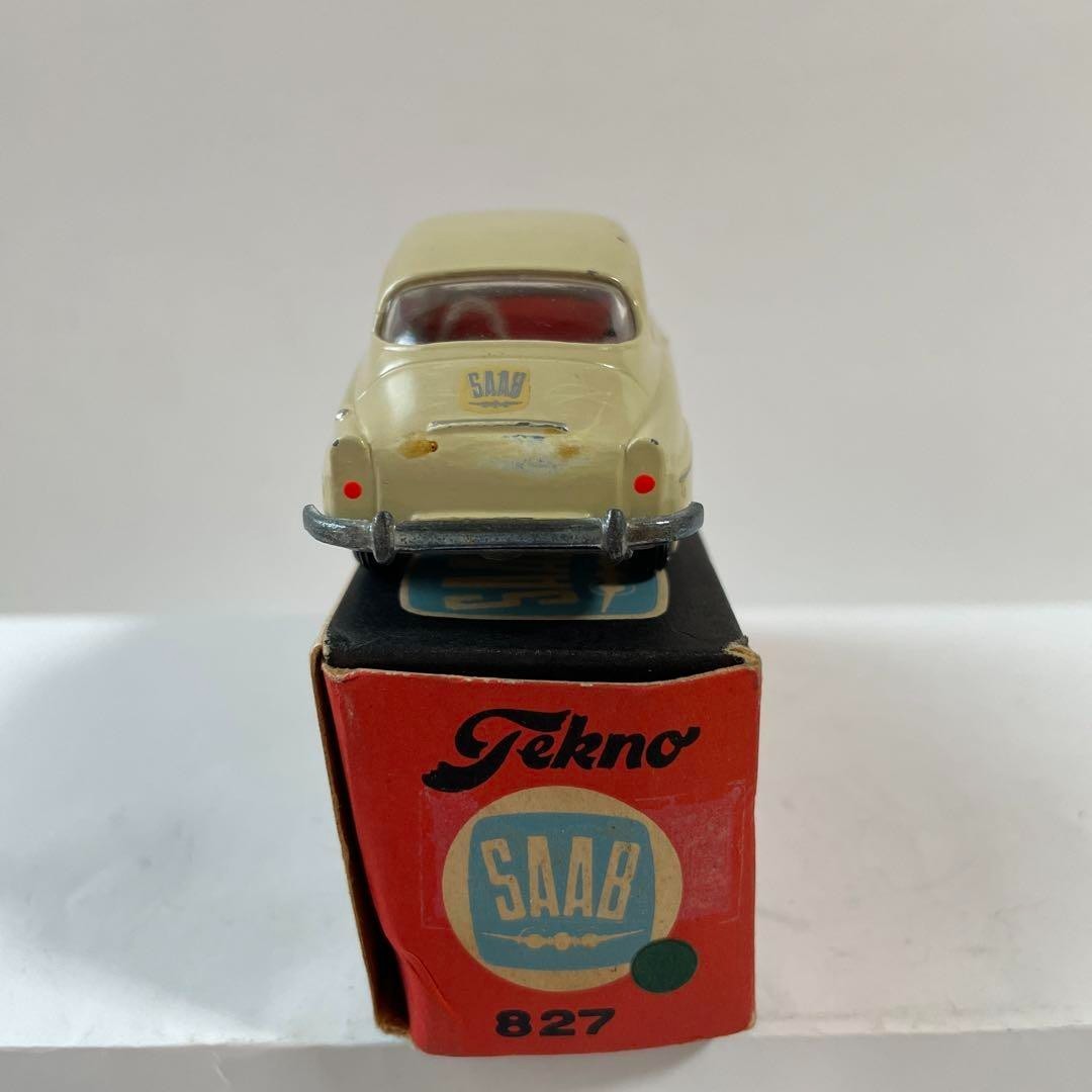 Tekno Saab 96 No.827 1965 Diecast Mini Car Denmark Made Vintage