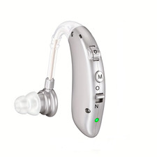 Rechargeable Digital Hearing Aid Adjustable Tone Best Sound Amplifier Portable D