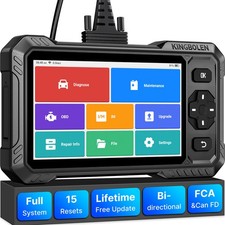 KINGBOLEN S6 ELITE dispositivo diagnostico auto scanner OBD2 TUTTO IL SISTEMA 15 reset