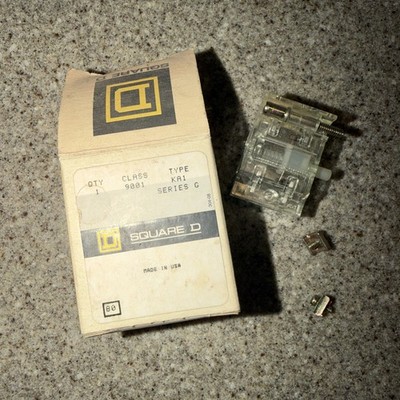 Square D Contact Block Type KA1 1 N.O. - 1 N.C. Class 9001 
