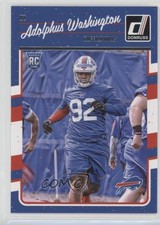2016 Donruss Rookies Adolphus Washington #302 9l4