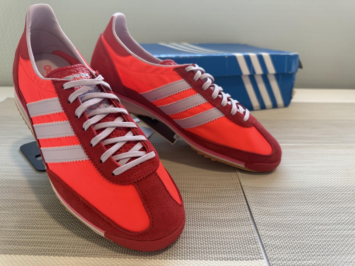 Size 9.5 - adidas SL72 OG Solar Red Lavender W for sale online | eBay