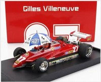 Brumm R593-CHU-UPD-2024 Ferrari F1 126C2 N 27 1982 Brasilien Gp Gilles Villene