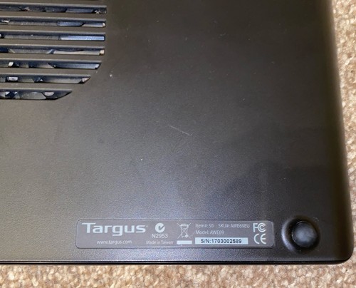 Mata chłodząca do laptopa Targus model AWE69 EU -16 cali - Zdjęcie 3 z 3