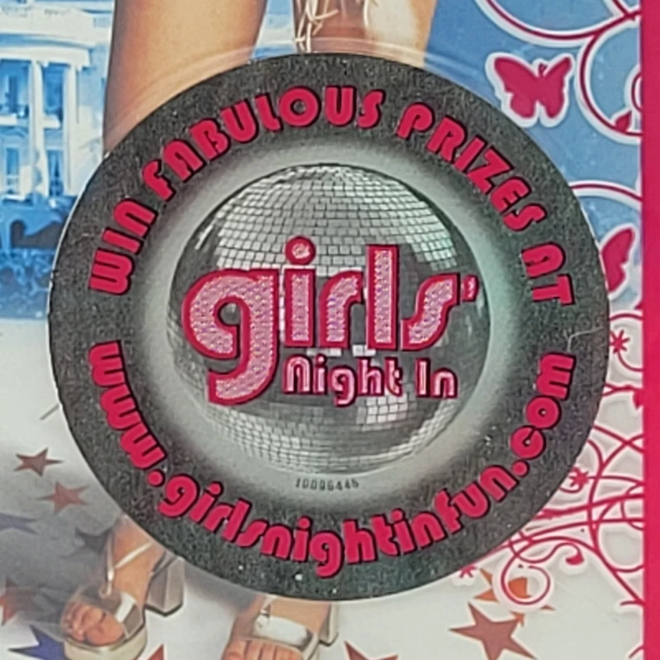 Dick DVD 1999 Sealed Kirsten Dunst Michelle Williams Comedy Satire Promo Sticker Foto 3 de 4