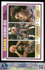 1981-82 Topps #60 Leonard Robinson / Alvan Adams Phoenix Suns 81.BB