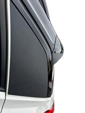 C-Säule Aufkleber 3D Carbon schwarz passt genau für T-Roc (2017-2025)