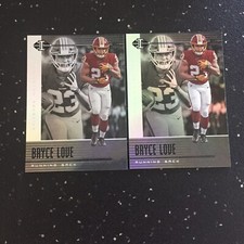Bryce Love RC 2019 Illusions Football #89 NFL The Washington Football Team RB X2