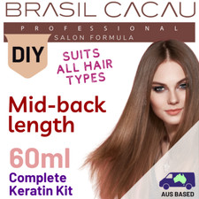 DIY Home Brazilian Keratin Treatment Original Brasil Cacau Professional-60ml Kit