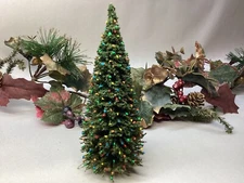 MINIATURE CHRISTMAS TREE | 7” Tall | Doll House | Model Railroad | Crafts | 1:12