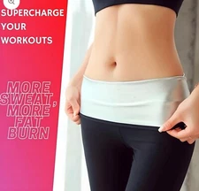 Nanohertz Sauna Weight Loss Shapewear Leggings Size Large