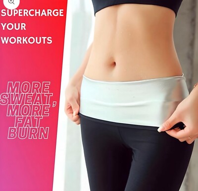 Nanohertz Sauna Weight Loss Shapewear Leggings Size Large