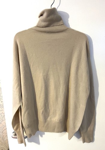 Zara 100% Wool Roll Neck Jumper Size S - Picture 2 of 5