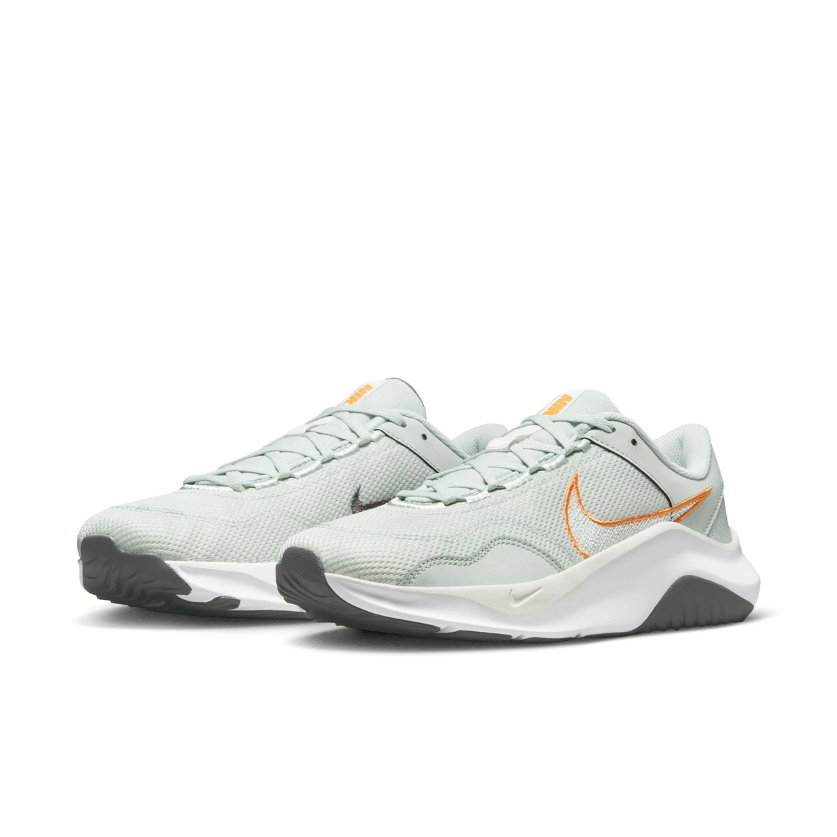 Nike LEGEND ESSENTIAL 3 NN Men s Grey Orange DM1120 008 Athletic