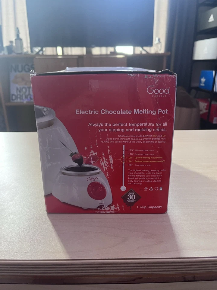 Olla de chocolate eléctrica de buena cocina. Foto 3 de 4