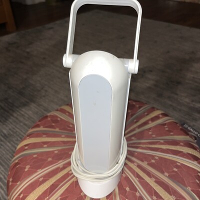 OttLite Portable Folding Desk Light Lamp White PL7964