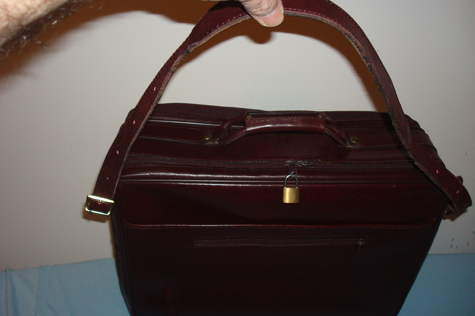 VINTAGE Hartmann Belting Leather Shoulder Bag TRAVEL … Gem