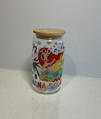 Manana Sera Bonito Libby Glass Cup 16oz (New) ***FREE SHIPPING***