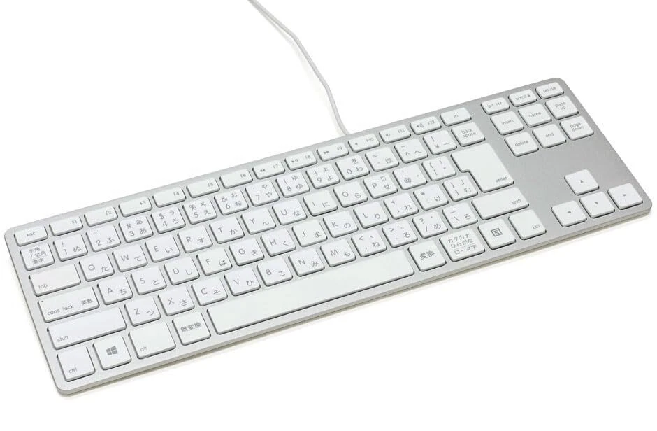 Matias Wired Aluminum Tenkeyless Keyboard for PC Silver Japanese Layout USB - Image 2 of 3