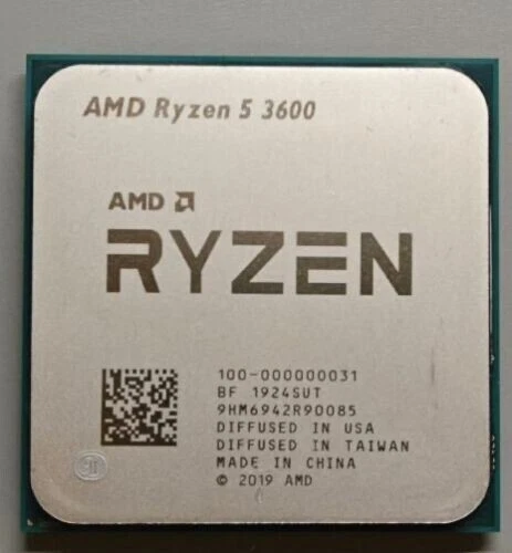 AMD Ryzen 5 3600 Desktop Processor AM4 Good Condition 6 cores 100-000000031