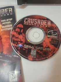 Crusader: No Remorse (Sega Saturn, 1996) CIB Complete Nice Shape Authentic Game