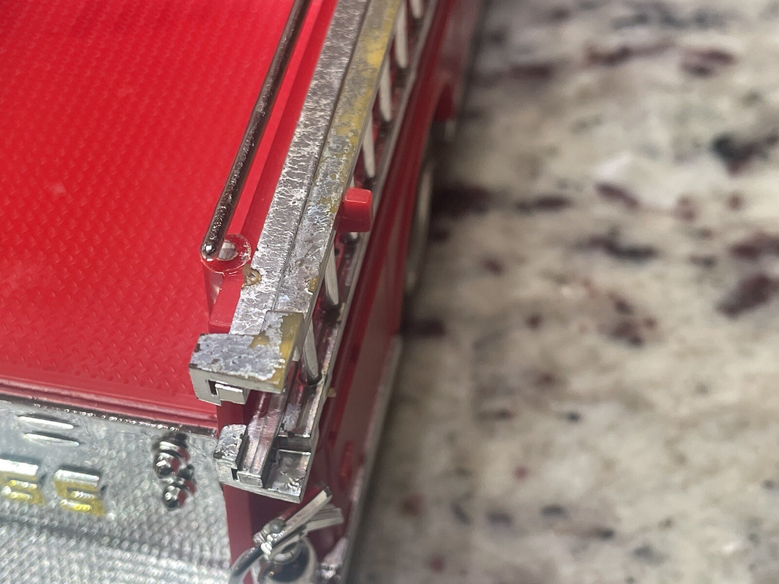 1970 Hess Fire Truck Marx Toys Hong Kong eBay