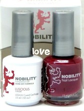 NOBILITY Gel Nail Polish 0.5fl.oz UV/LED Gel Color Duo NBCS036- Luscious