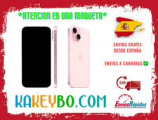 MAQUETA iPhone 15 color rosa idéntica al…