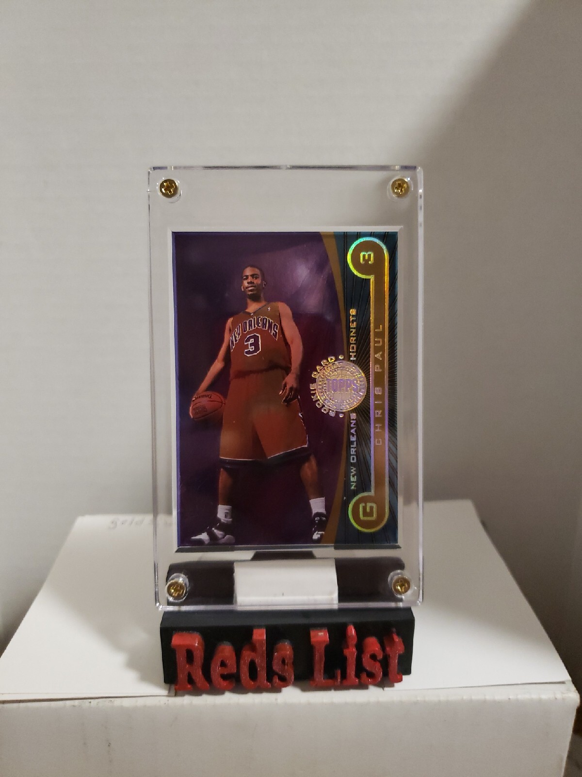 2005 06 Topps Esordiente Prima Fila 325! Chris Paul Gol State Warriors FHOF ?