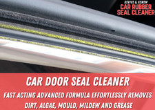 Car Door and Window Seal Cleaner Easy To Use Removes Green Moss Mould & Algae