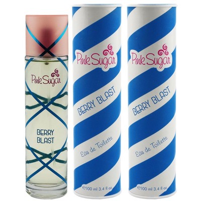 Aquolina Pink Sugar Berry Blast 2 x 100 ml Eau de Toilette EDT Damenduft Set