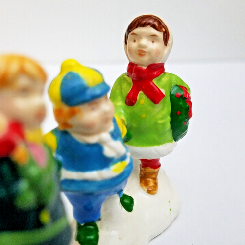 Dept 56 1992 Nanny And The Preschoolers The Original Snow Village #54305 Joyful - Picture 5 of 10