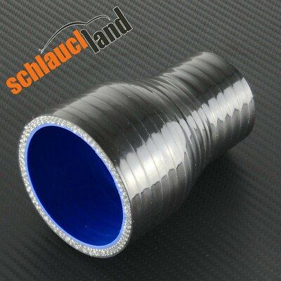 Reduzierstück ID 34-25mm schwarz*** Silikonschlauch Reduzier-Verbinder Silikon