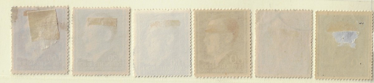 英第14層29組 クレイムス・コレクション 切手 Poland 1941-43 GenlGovt Scott N91-N96 (6), used. CV $6.70
