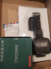 SINGCALL Wireless Pager Calling Systems Wrist Receiver for Catering and Waiter