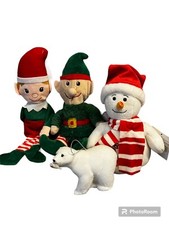 Lot of 4 Christmas Decorations New/Used