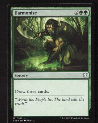 Harmonize Commander 2019 #171 LP Magic The Gathering Uncommon