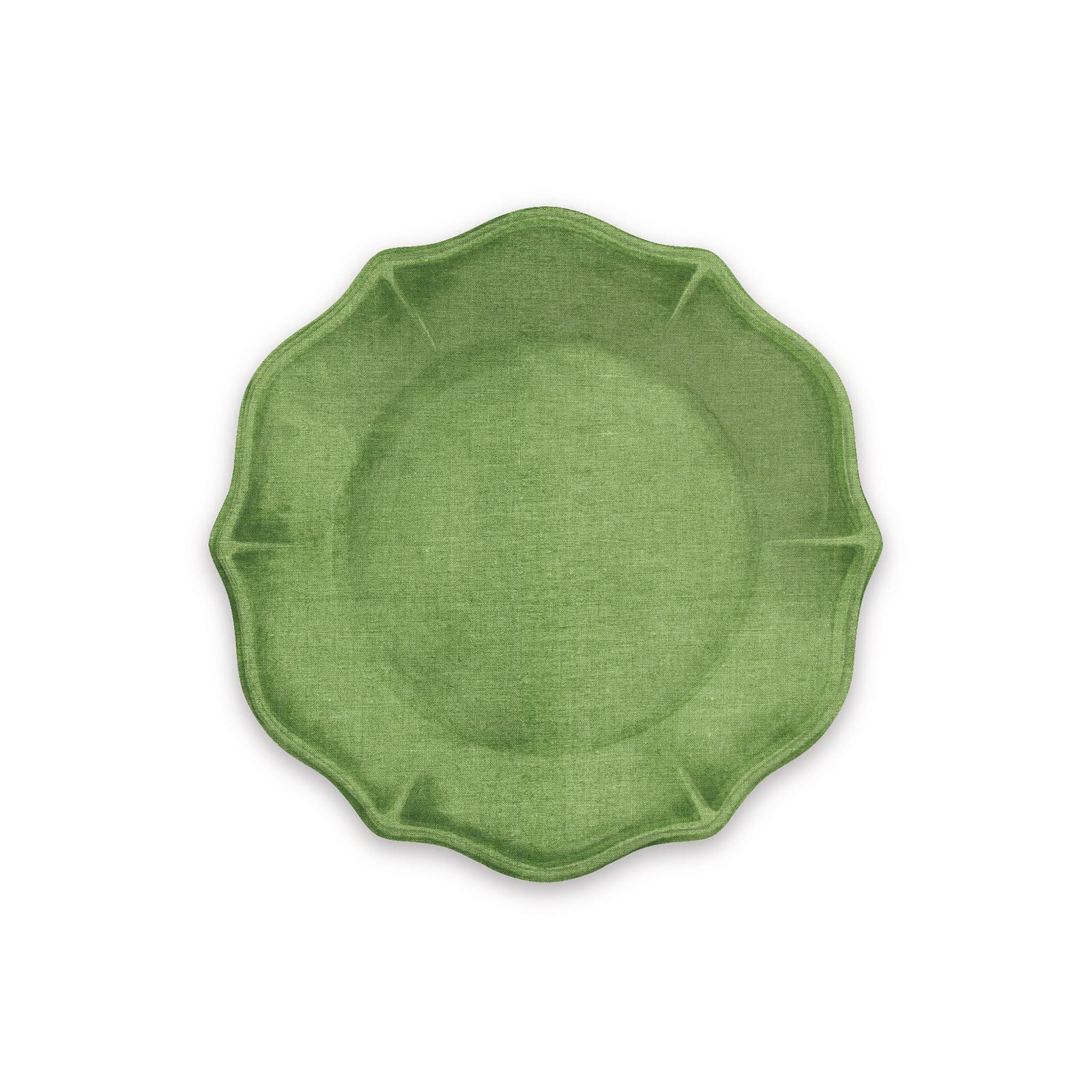 Amazon Green 24cm Melamine Side Plates