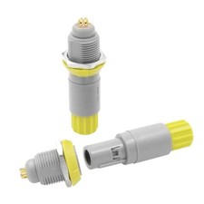 Uonecn P Series 1P Aviation Plug and Socket, Hole Size 14mm, Medical Plastic Cir