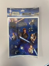 Star Wars Attack of the Clones Hallmark Stickers 4 Sheets Sealed 2002 Vintage