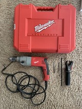 Milwaukee 1/2” Pistol Grip Dual Torque Hammer Drill & Case! #5378-20 - Tested 🔥