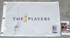 JUSTIN ROSE Signed PGA The Players TPC Sawgrass Golf Flag + JSA COA #GG08621