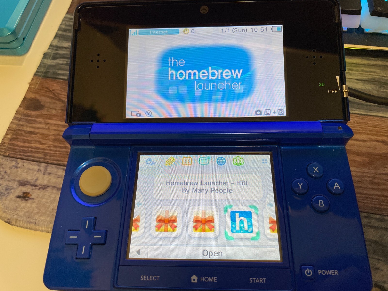 Nintendo 3DS Cobalt Blue Handheld Console 64GB Region Free eBay