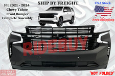 Fit 2021 22 23 2024 Chevy Tahoe Suburban Rst Front Bumper Complete Assembly