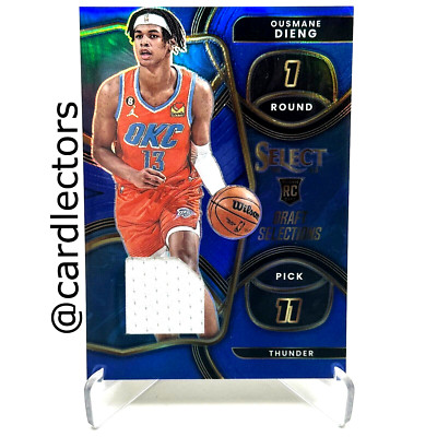 2022-23 Select OUSMANE DIENG Draft Selections Memorabilia #DSM-OS RC Blue /75