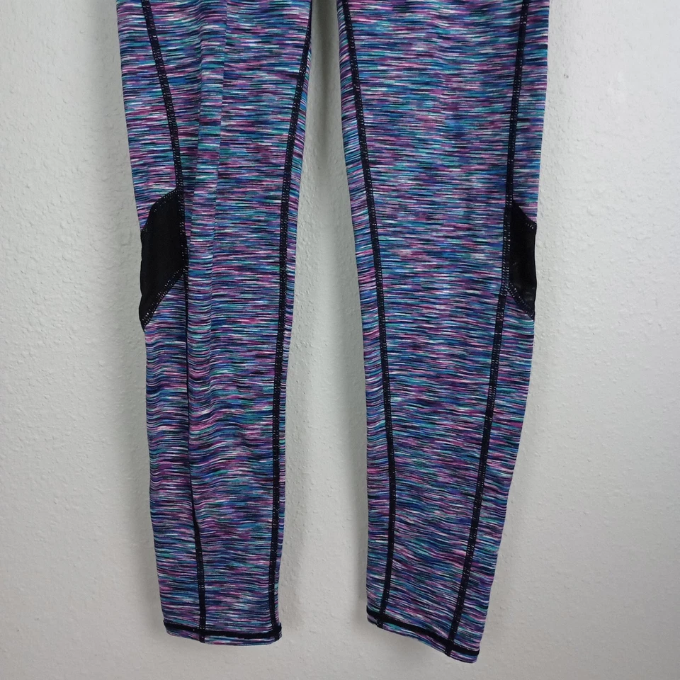 Leggings American Eagle Medianos Multicolor Ahh Increíblemente Suaves Rayas Yoga Gimnasio Foto 3 de 4
