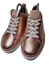 Vintage Y2K Skechers Shoes Womens 10 Leather Platform Sneakers SN73662