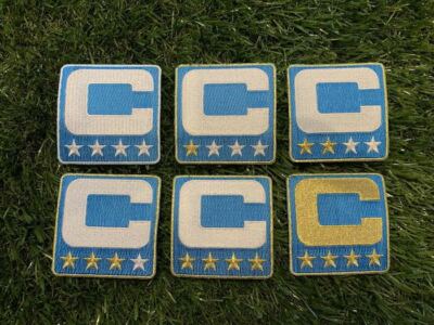 Carolina LIGHT BLUE Captain C Patch for Jersey Shirt Hoodie Football ...